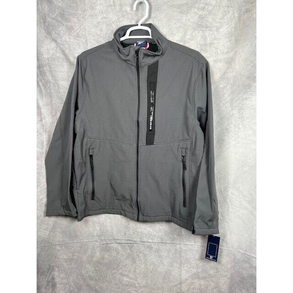 Reebok Other - Reebok Mens Fleece Lined Outerwear Softshell 3 Outer Zip Pockets Jacket Coat 2XL